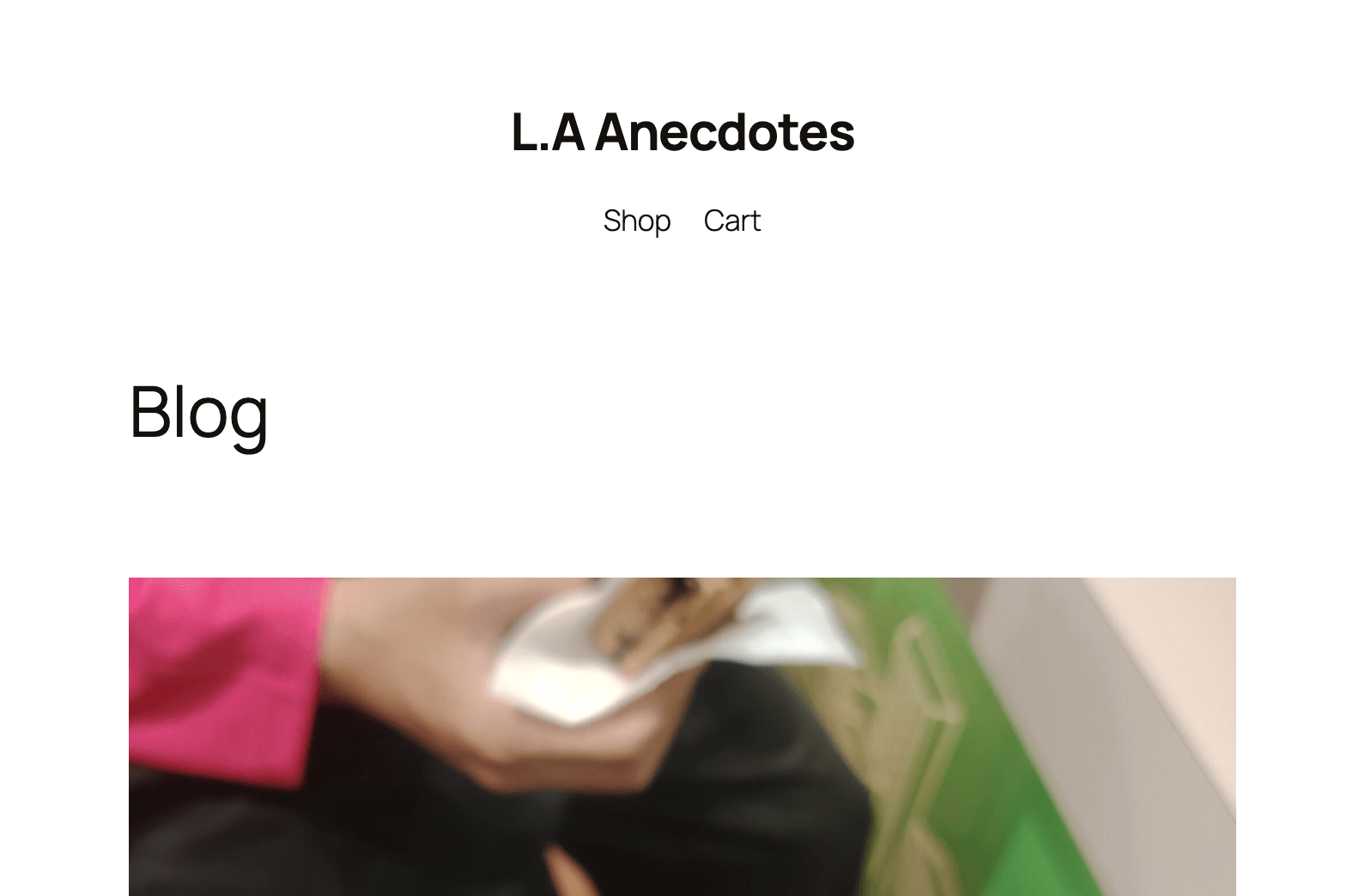 L.A Anecdotes